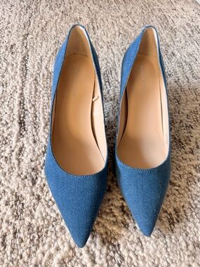 Marc Fisher Denim Pumps
